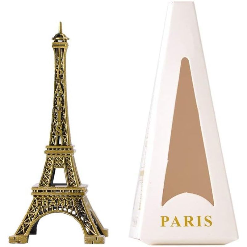 GENERICO - Torre Eiffel de alta calidad en París,  Modelo de Metal 25CM