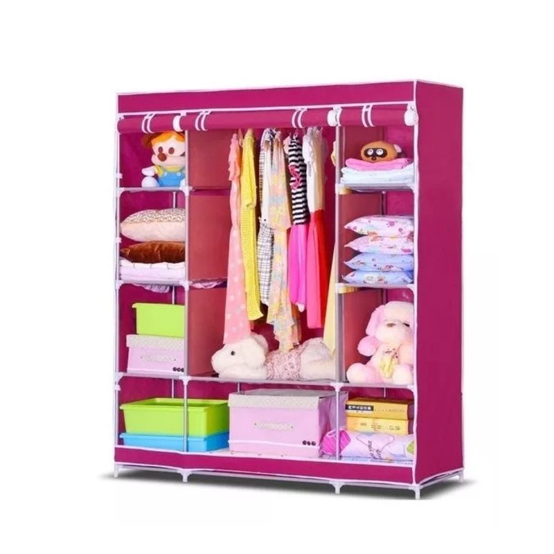 GENERICO - Closet Guarda Ropa Armable Ropero Grande 130cmx45cmx170cm