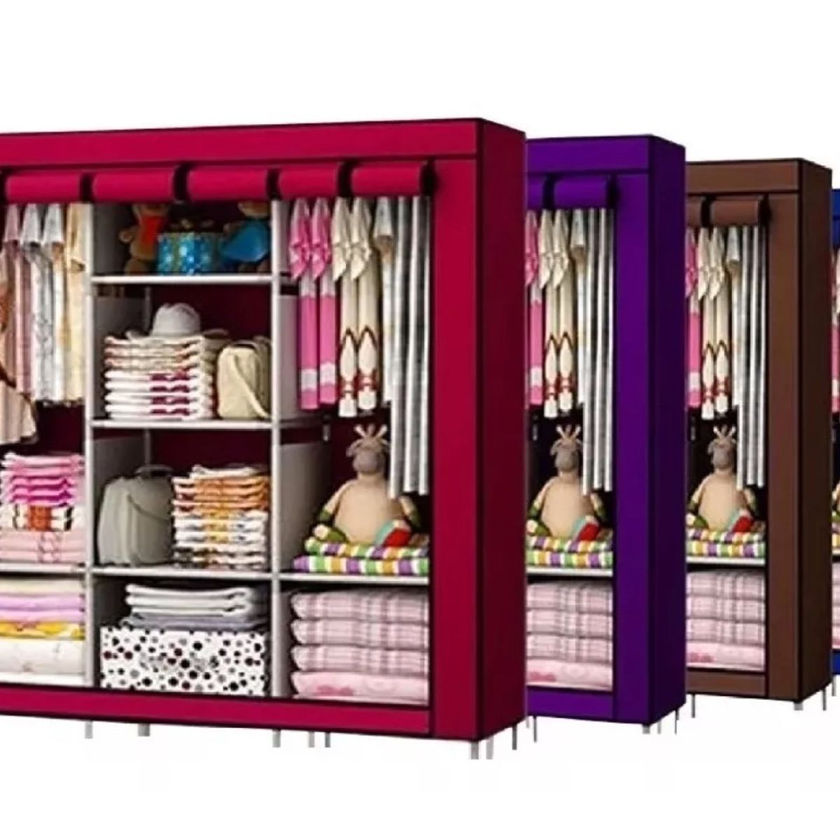 GENERICO - Closet Guarda Ropa Armable Ropero Grande 130cmx45cmx170cm