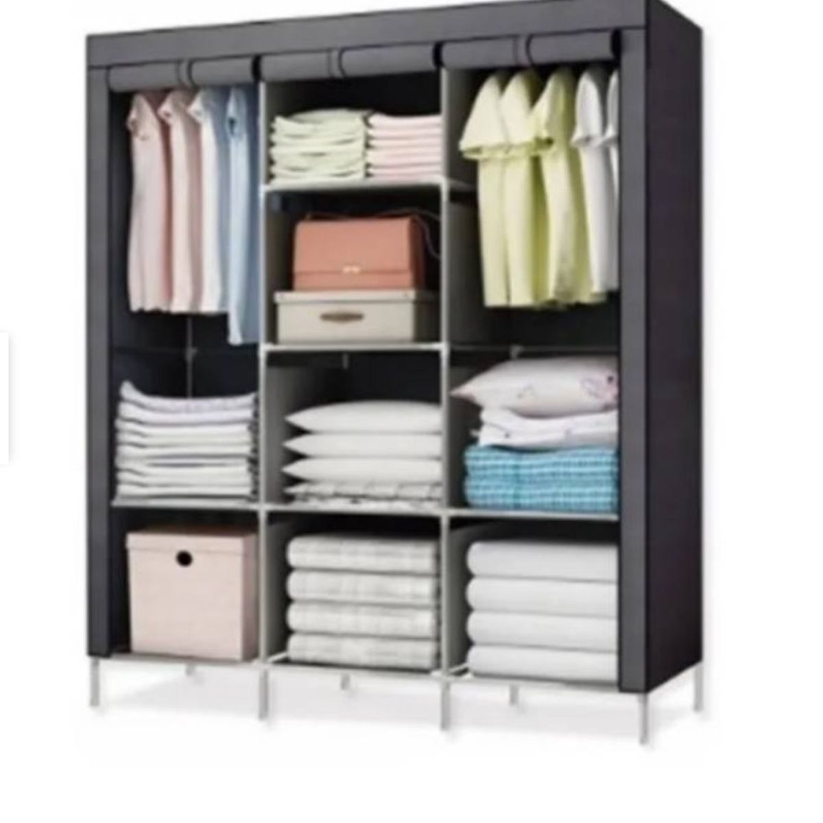 GENERICO - Closet Guarda Ropa Armable Ropero Grande 130cmx45cmx170cm