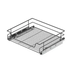HBT - Cesta Extensible Con Guia Tandem Blum STARAX 40 cm Cromo