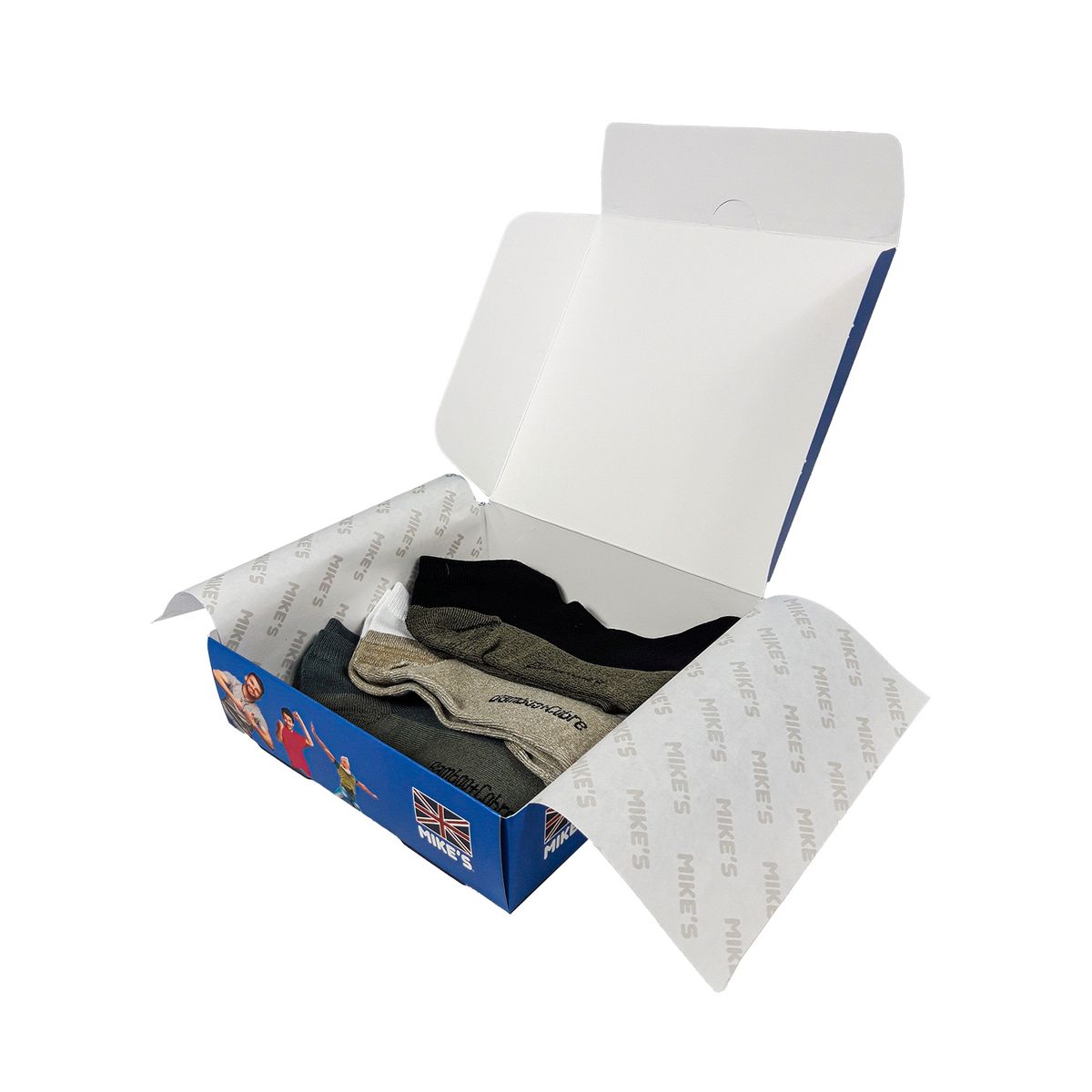 MIKE'S - Calcetín Tobillera Diabético Cobre y Bamboo Pack 3 MIKE'S