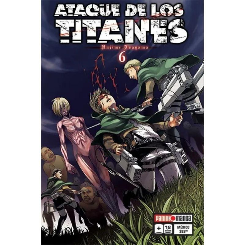 PANINI - ATAQUE DE LOS TITANES NO. 6