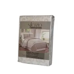 SILENZIO - Funda de Plumón Diseño Jacquard 1 1/2 Plaza