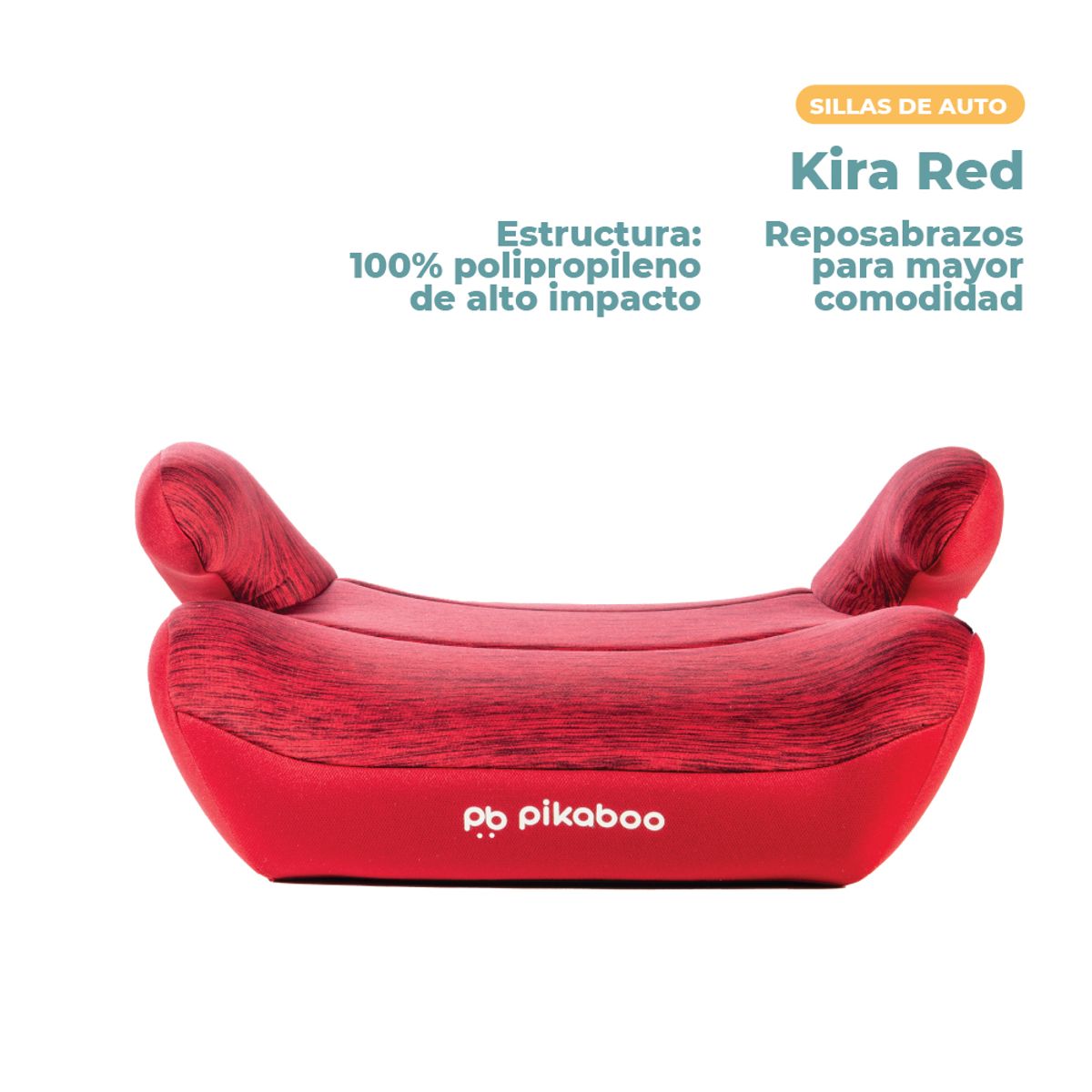 PIKABOO - Alzador Pikaboo Kira Rojo