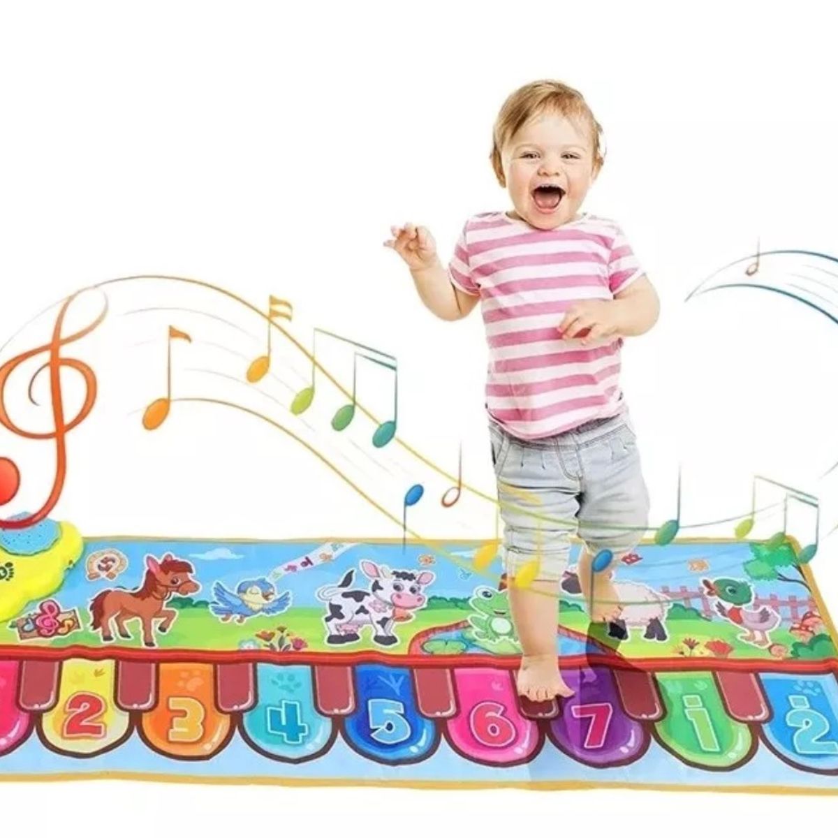 GENERICO - Alfombra De Piano Musical Para Niños y Bebés Infantil 85X30