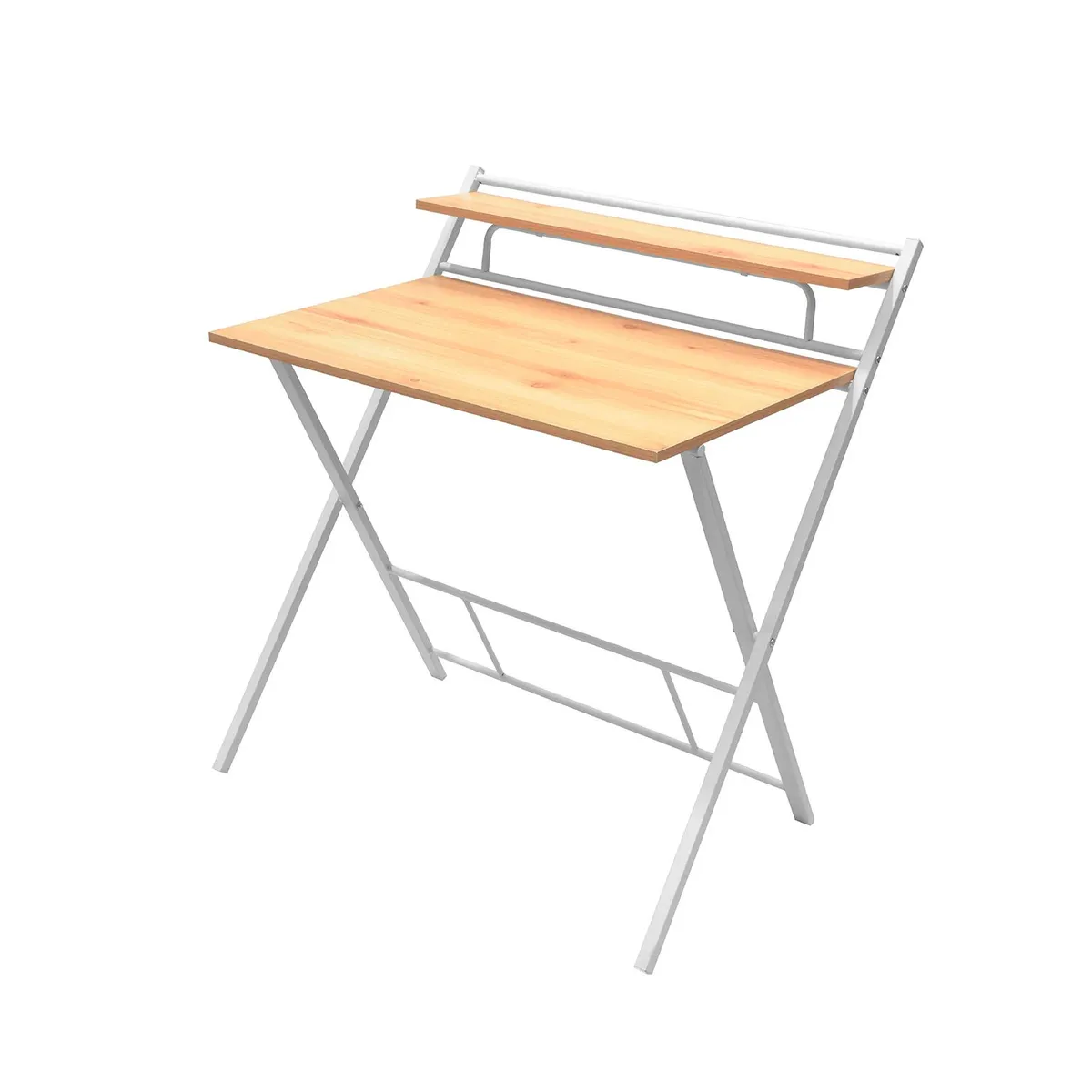 RELAN - Escritorio Plegable Top Living Tripoli Blanco Compacto