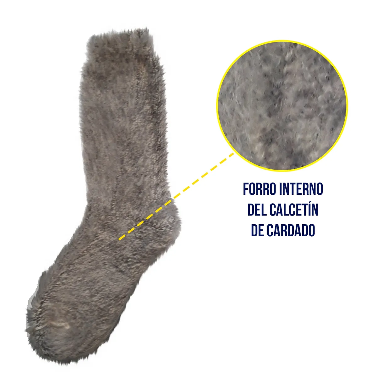 MIKE'S - Calcetín Mujer Ultra Térmico Cardado Mike`s Pack 3 MIKE'S