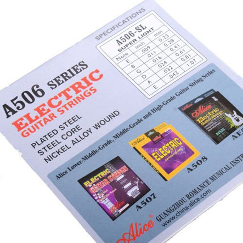 ALICE - SET CUERDAS GUITARRA ELECTRICA ALICE