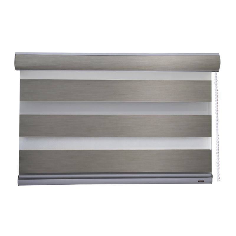 CLEMS CORTINAS - Cortina Roller Duo Blackout Lino 105X160