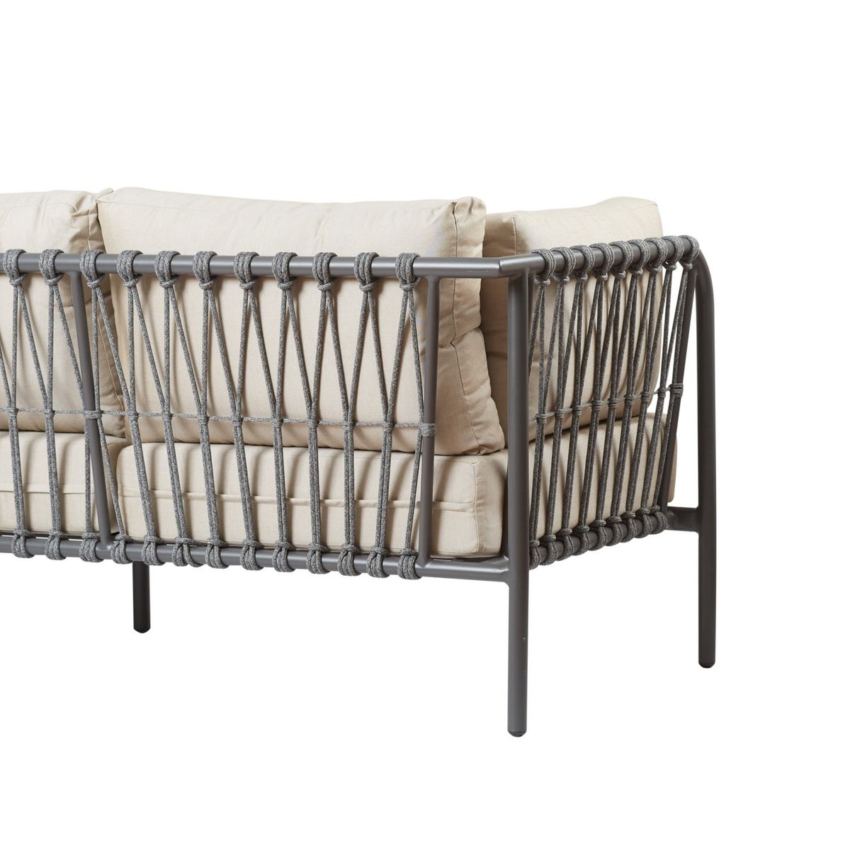 BOKAN - Sofá de Terraza 3 Cuerpo Vienna