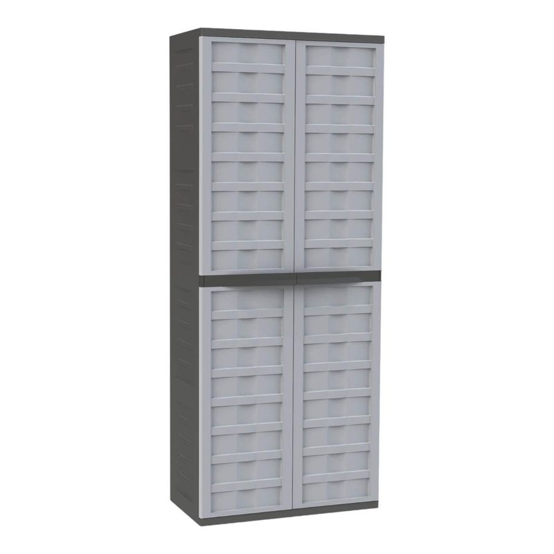 RAM - Armario Plástico Ideal 3 Niveles 68x38x170 Cms Ram