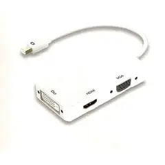 GEN - ADAPTADOR MINI DISPLAYPORT 4K A HDMI-VGA-DVI