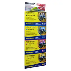 PACIFIC COLOR - Pack Tintas Epson 133 Alternativas
