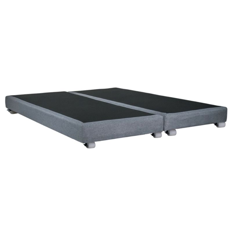 BLOCCARE - Base de Cama 2 Plazas Dividida de 190 cm - con Rueda Barril