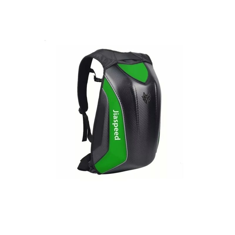 GENERICO - Mochila Para Casco Moto Semirrígida Fibra De Carbono 48L