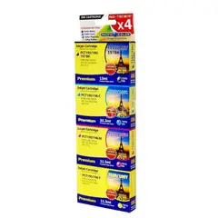 PACIFIC COLOR - Pack Tintas Epson 195 - 196 Alternativo