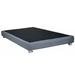 BLOCCARE - Base de Cama 2 Plazas de 190 cm box 13 cm - con Rueda Barril