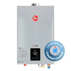 RHEEM - Calefont 21 litros Gas licuado Tiro forzado