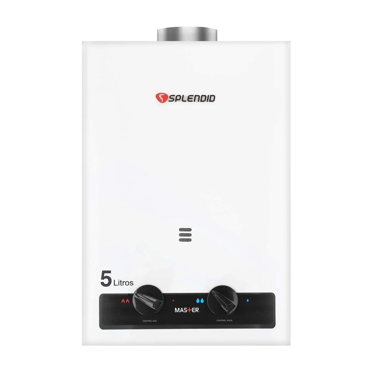 SPLENDID - Calefont 5 litros Gas licuado Tiro natural Splendid