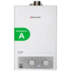 SPLENDID - Calefont 7 litros Gas licuado Tiro forzado