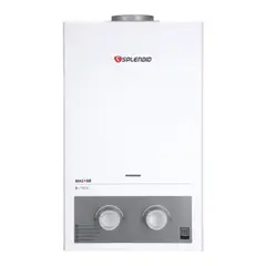 SPLENDID - Calefont 8 litros Gas natural Tiro natural