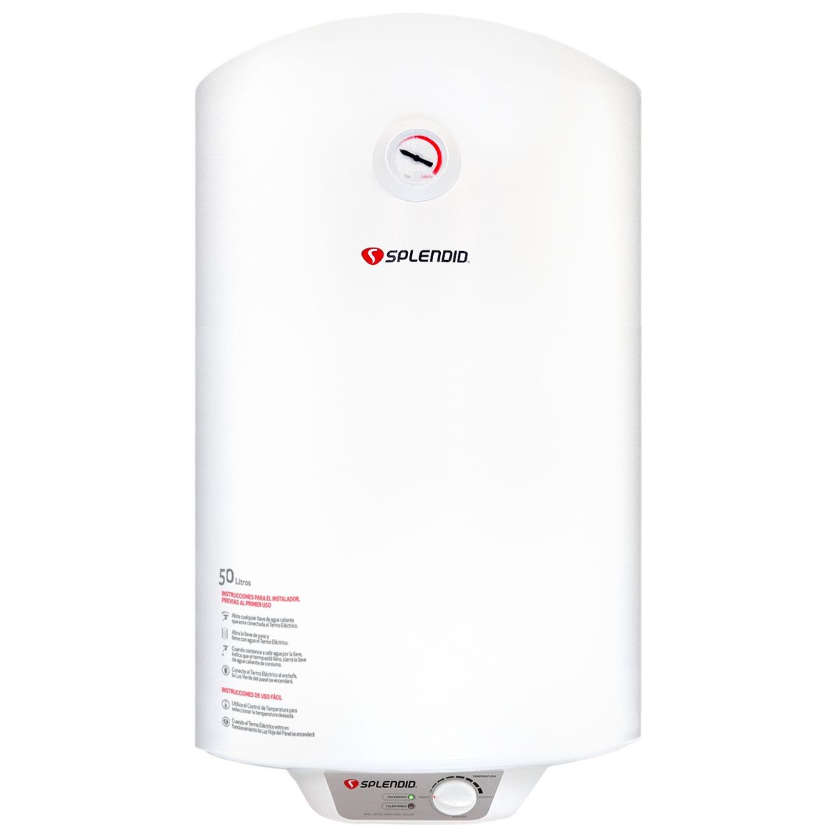 SPLENDID - Termo eléctrico mural 50 litros Splendid