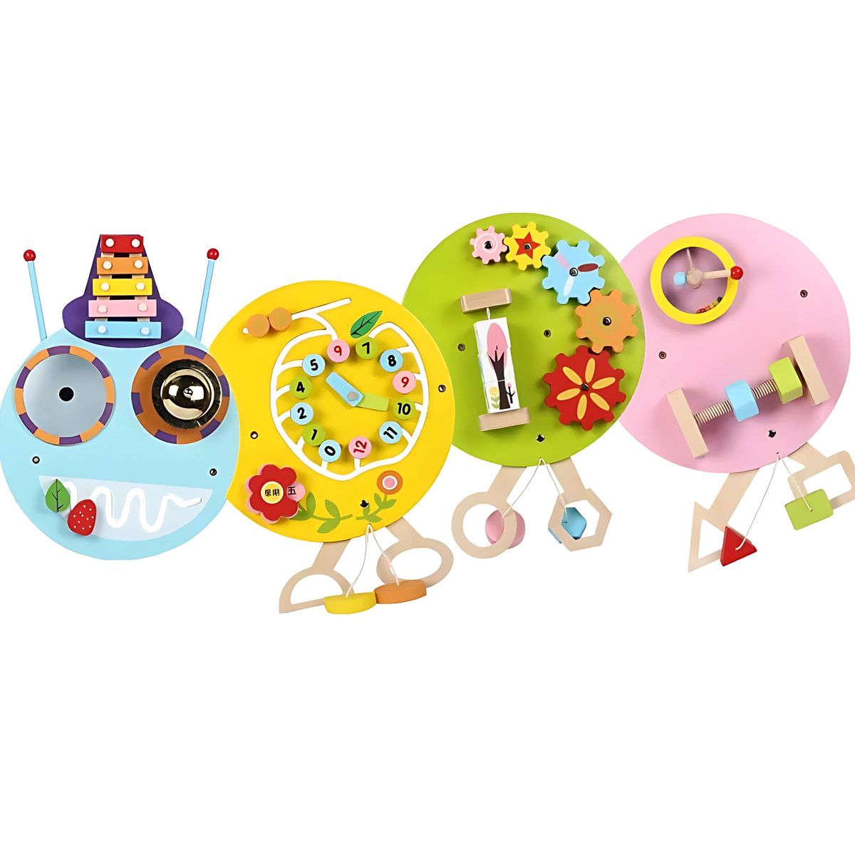 PELLITOS - BISIBORDS CUNCUNA PANEL DIDACTICA PARA PAREDES