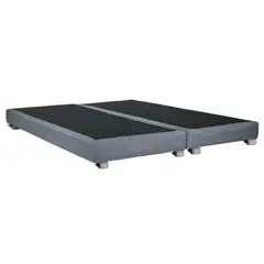 BLOCCARE - Base Cama King Div. largo 200 cm Box 30 cm - Ruedas Barril