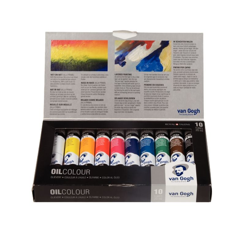 VAN GOGH - Óleo Van Gogh Estuche 10 Colores 20ml