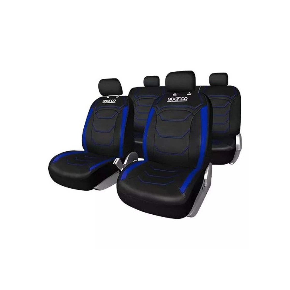 SPARCO - Fundas Cubreasiento Sparco Universal Azul Poliester