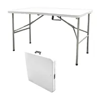 Mesa Plegable 120 cm Maleta Para Camping y Picnic