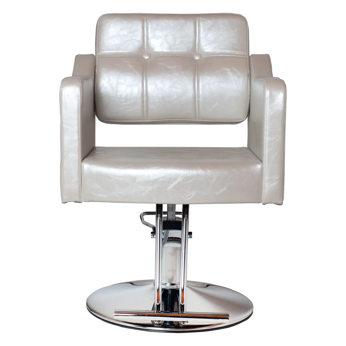 IMPOSALON - silla de peluqueria hidraulica classic color perla