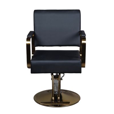 Imagen 2 del producto Silla de peluqueria Hidraulica negro con dorado