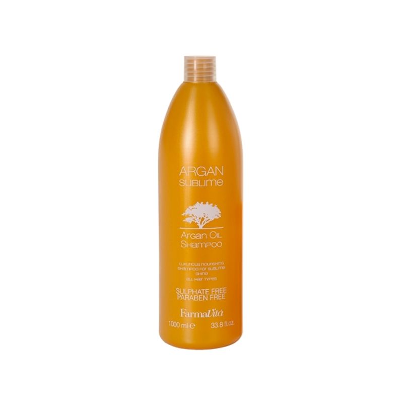 FARMAVITA - SHAMPOO ARGAN OIL SUBLIME  1000ML FARMAVITA