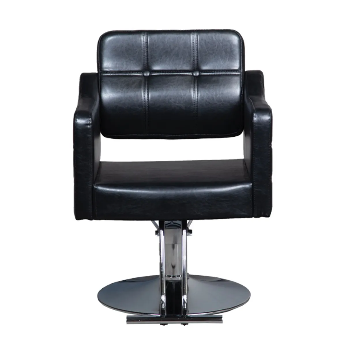 IMPOSALON - Silla de peluqueria hidraulica negro Classic black