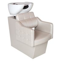 Lavapelo peluqueria beige