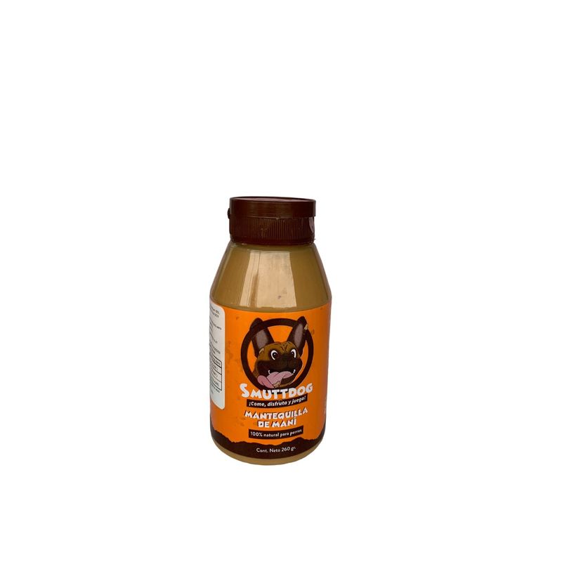 GENERICO - Mantequilla de maní Natural para Perros Smuttdog -260g