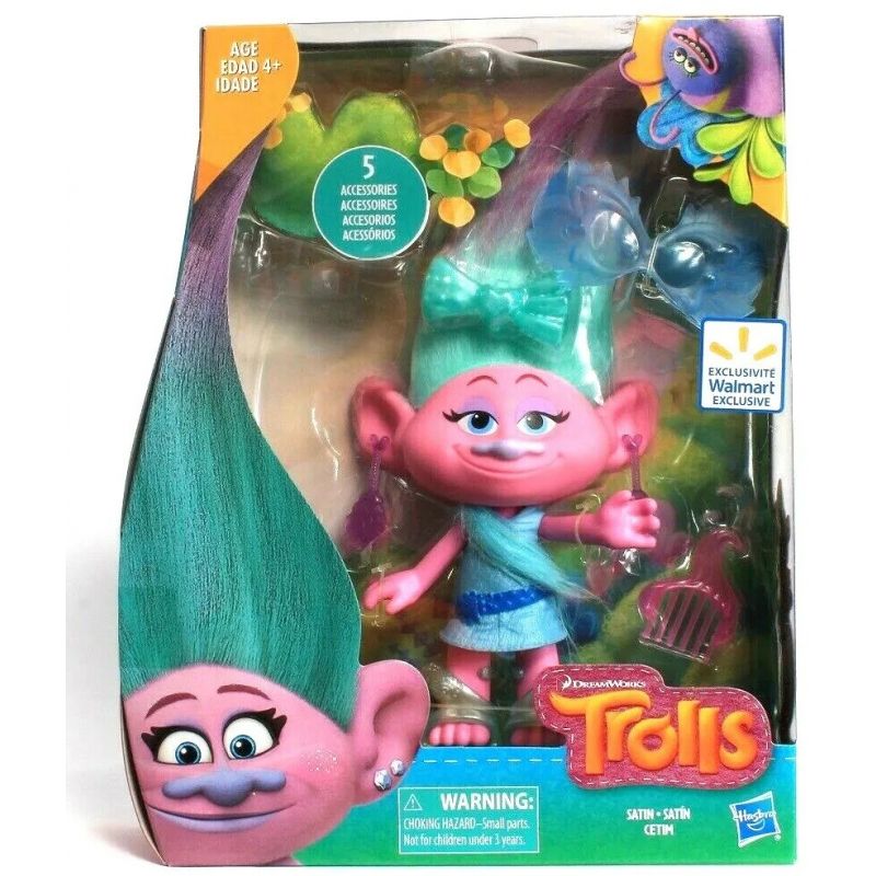 HASBRO - HASBRO E4634 TROLLS MED SATIN DOLL