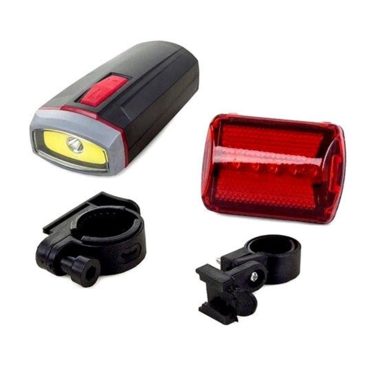 GENERICO - Kit Luces Bicicleta Luz Delantera Trasera Alta Intensidad