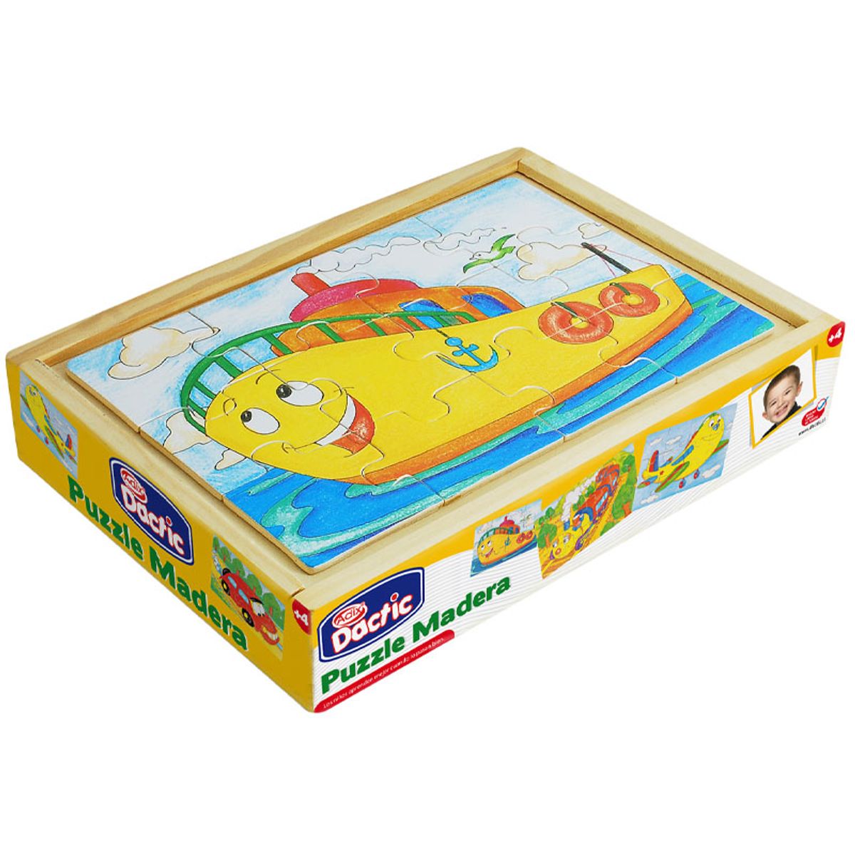 DACTIC - Rompecabezas de Medios de Transportes