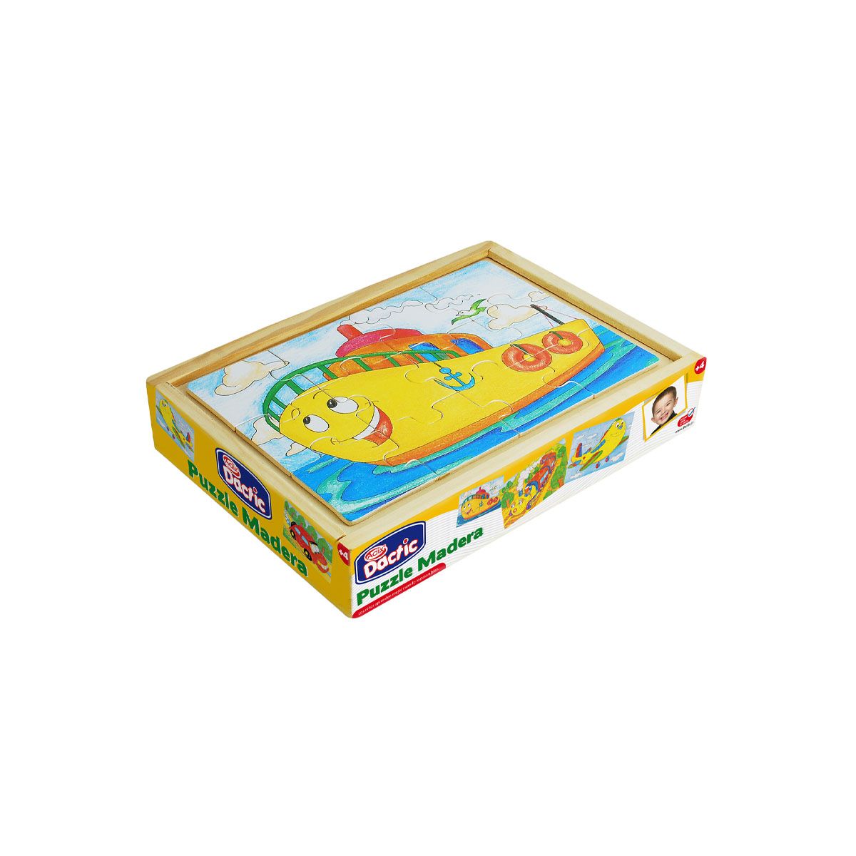 DACTIC - Rompecabezas de Medios de Transportes