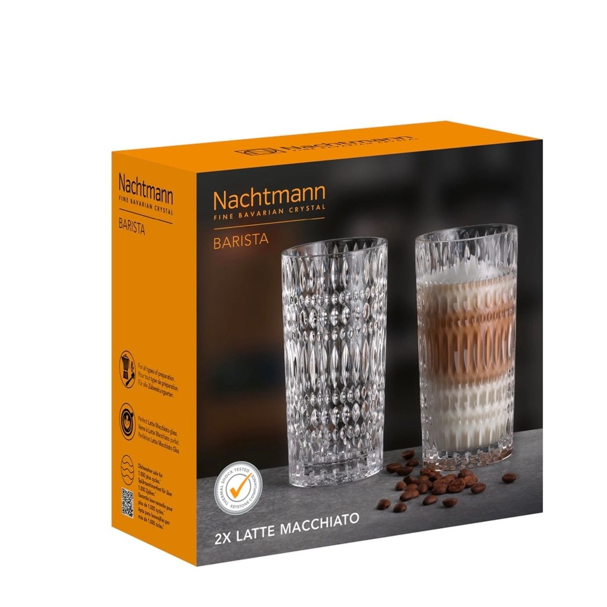 NACHTMANN - Set 2 Vasos Barista Ethno Latte Macchiato