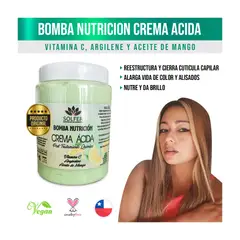GENERICO - Bomba De Nutrición Capilar Crema Acida Nutritiva Ph 4.5