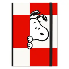 GENERICO - Libreta Tapa dura Pequeña SNOOPY Amigos