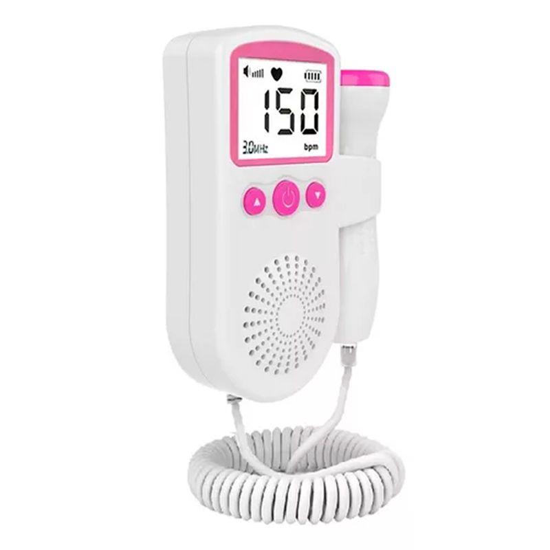 ESHOPANGIE - Monitor Frecuencia Cardiaca Latidos Fetales Bebé 2.5 Mhz
