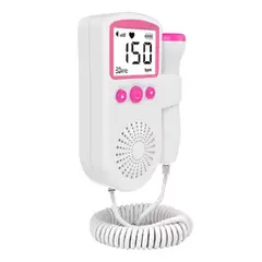 ESHOPANGIE - Monitor Frecuencia Cardiaca Latidos Fetales Bebé 2.5 Mhz