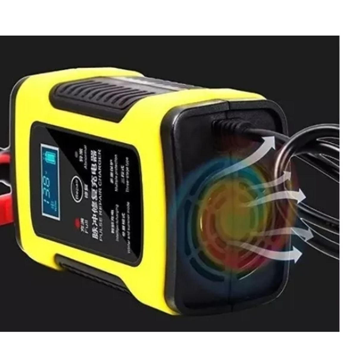 ESHOPANGIE - Cargador Auto Inteligente Batería 12v De Auto