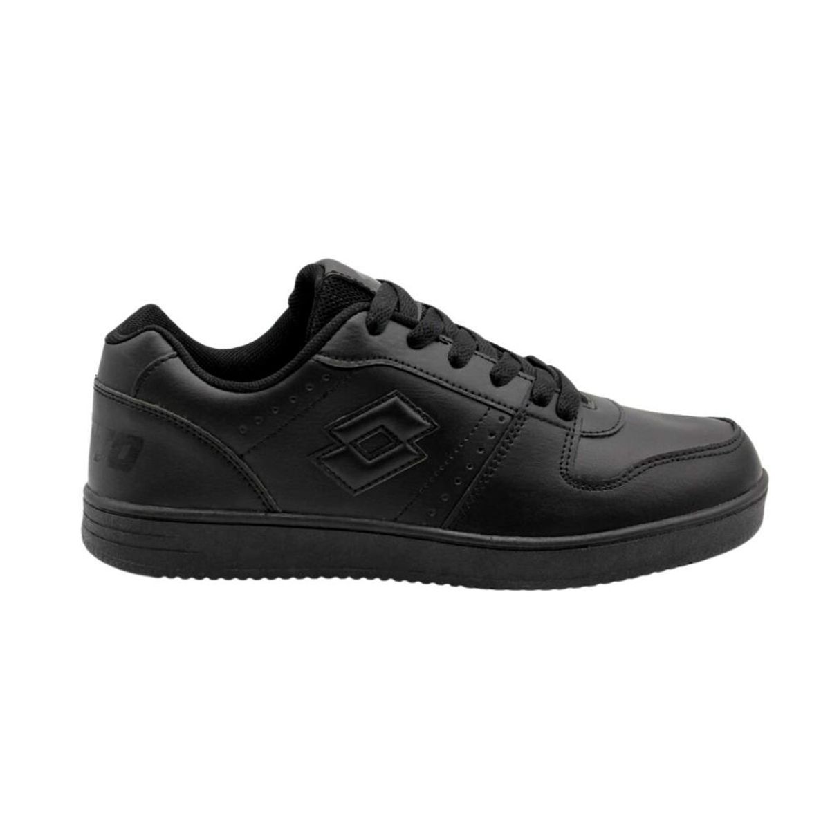LOTTO - Zapatilla Escolar Juvenil Lotto - BTS Basket Negro LOTTO