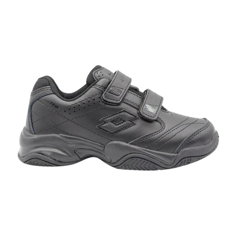 LOTTO - Zapatilla Escolar Niño Lotto - Court BTS1 Negro LOTTO